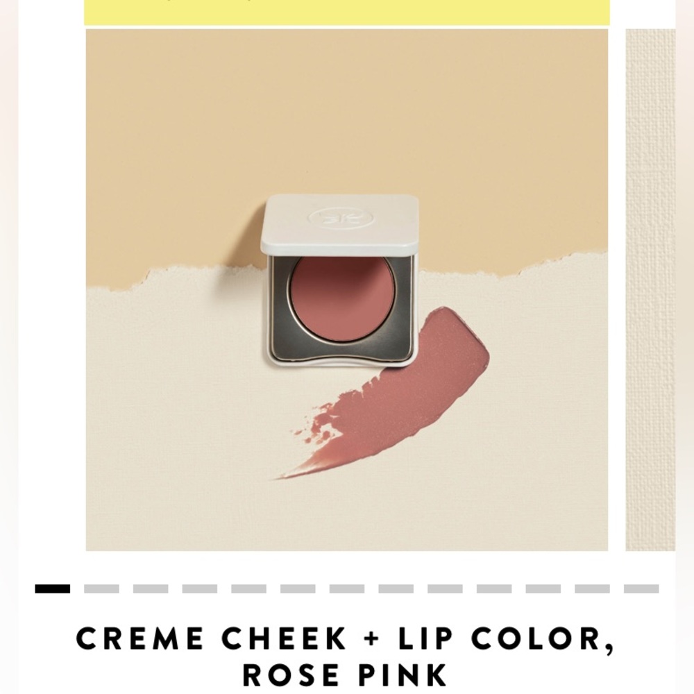 The honest company cream blush + lip tint